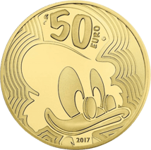 1/4 Unze Dagobert Duck 2017 PP (50 Euro | 1.000 Exemplare)