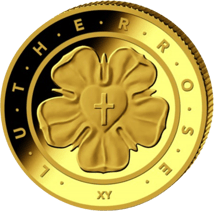 1/4 Unze Gold 50 Euro Lutherrose 2017 (Buchstabe: A)