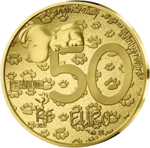 1/4 Unze Gold 50 Euro Snoopy 2025 (Auflage: 500 | Polierte Platte)