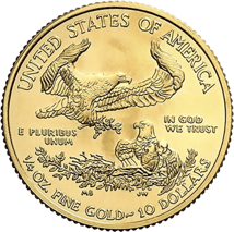 1/4 Unze Gold American Eagle 2012