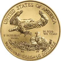 1/4 Unze Gold American Eagle 2017