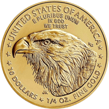 1/4 Unze Gold American Eagle 2021 (Typ II)