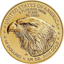 1/4 Unze Gold American Eagle 2022 (Typ II)