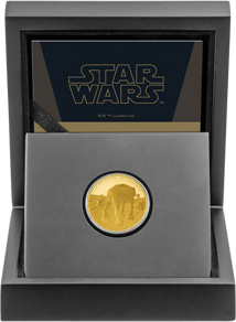 1/4 Unze Gold AT-AT Walker Star Wars Vehicles 2022 PP (Auflage:150 | Polierte Platte)