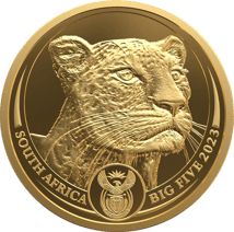 1/4 Unze Gold Big Five II Leopard 2023 (Auflage: 2.000 | Polierte Platte)