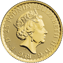1/4 Unze Gold Britannia 2021