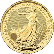 1/4 Unze Gold Britannia 2023 (Charles III.)