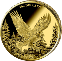 1/4 Unze Gold Steinadler 2026 (Auflage: 299 | Polierte Platte)