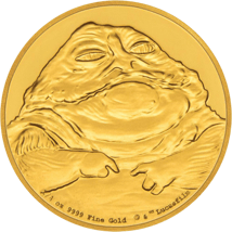 1/4 Unze Gold Jabba the Hutt Star Wars 2018 PP (Auflage: 1.000 | Polierte Platte)
