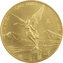 1/4 Unze Gold Mexiko Libertad 2018