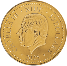 1/4 Unze Gold Niue Phönix 2025 (Auflage: 10.000)