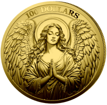 1/4 Unze Gold Schutzengel 2025 (Auflage: 299 | Polierte Platte)