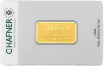 1/4 Unze Goldbarren C. Hafner