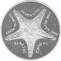 1/4 Unze Silber Silver Star (aktueller Jahrgang)