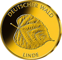 1/8 Unze Gold 20 Euro - Deutscher Wald (Linde 2015)
