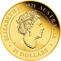 1 Australian Sovereign 2021 PP (Auflage:1.000 | Polierte Platte)
