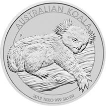 1 kg Silber Australian Koala 2012