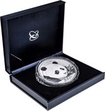1 kg Silber China Panda 2018 (Polierte Platte)