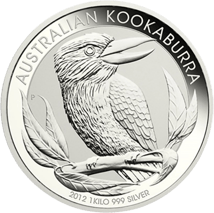 1 kg Silber Kookaburra 2012