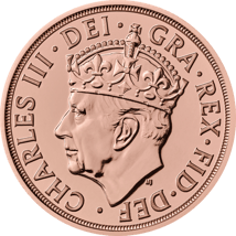 1 Pfund Goldmünze Sovereign Krönung King Charles III. 2023