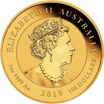 1 Unze Gold 50 Jahre Mondlandung (Auflage: 15.000 | Perth Mint)