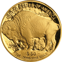 1 Unze Gold American Buffalo 2010 PP (Polierte Platte)