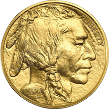 1 Unze Gold American Buffalo 2021