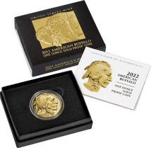 1 Unze Gold American Buffalo 2022 PP (Polierte Platte | Auflage: 16.000)