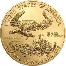 1 Unze Gold American Eagle 2017