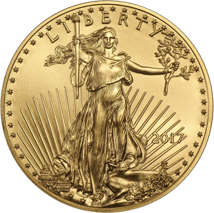 1 Unze Gold American Eagle 2017