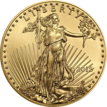 1 Unze Gold American Eagle 2018