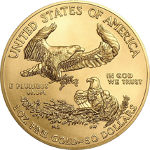 1 Unze Gold American Eagle 2018
