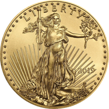 1 Unze Gold American Eagle 2019