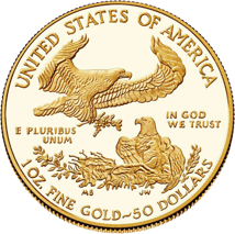 1 Unze Gold American Eagle 2019 (Polierte Platte)