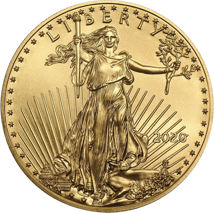 1 Unze Gold American Eagle 2020