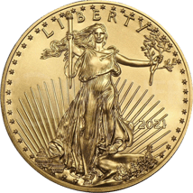 1 Unze Gold American Eagle 2021