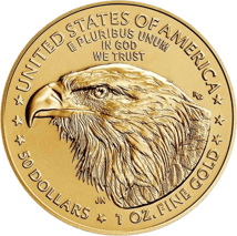 1 Unze Gold American Eagle 2022 (Typ II)