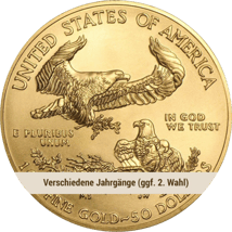 1 Unze Gold American Eagle (verschiedene Jahrgänge | ggf. 2. Wahl)