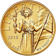 1 Unze Gold American Liberty 2015 (High Relief)