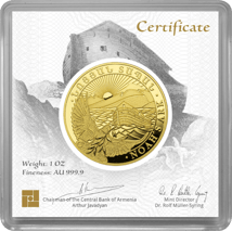 1 Unze Gold Arche Noah 2020 (Auflage: 5.000)