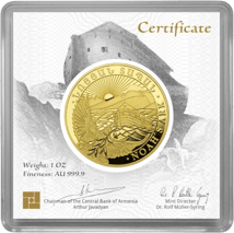 1 Unze Gold Arche Noah 2022 (Auflage: 25.000)