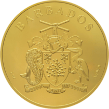 1 Unze Gold Barbados Flamingo 2021 (Auflage: 100)