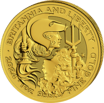 1 Unze Gold Britannia und Liberty 2024