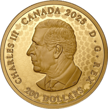 1 Unze Gold Canada Great Hunters Grey Wolf 2025 (Auflage: 400 | High Relief | Polierte Platte)