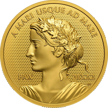 1 Unze Gold Canada Peace Dollar 2022 PP (Auflage: 500 | Polierte Platte | Ultra High Relief)