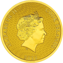 1 Unze Gold Cook Islands 2022