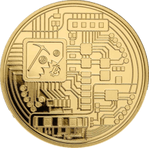1 Unze Gold Bitcoin
