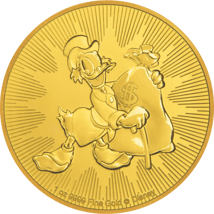 1 Unze Gold Dagobert Duck 2018 (Scrooge McDuck)