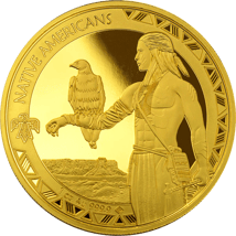 1 Unze Gold Native Americans - Adler 2022 (Auflage: 250)