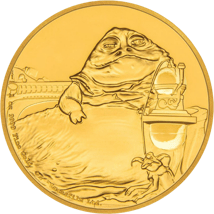 1 Unze Gold Jabba the Hutt Star Wars 2018 PP (Auflage: 500 | Polierte Platte)